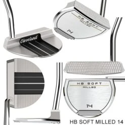 Cleveland HB SOFT Milled Putter W/UST All-IN Shaft -ClubHub Store CLD0408j