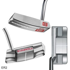 Evnroll Classic Series Blade Silver Satin Finish Putters -ClubHub Store EVN0011c
