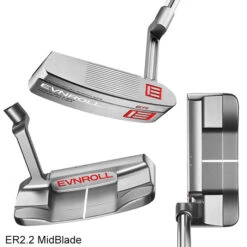 Evnroll Classic Series Blade Silver Satin Finish Putters -ClubHub Store EVN0011e