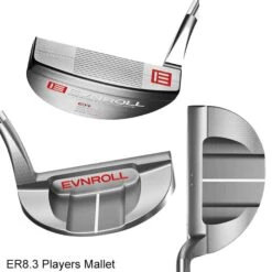 Evnroll Classic Series Mallet Silver Satin Finish Putters 16 Evnroll Classic Series Mallet Silver Satin Finish Putters -ClubHub Store EVN0012d