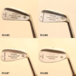 Louisville Golf Precision Hickory Iron Set 9 Louisville Golf Precision Hickory Iron Set -ClubHub Store LSV0001 1c